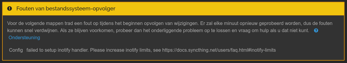 failed to setup inotify handler · Issue #59 · Poeschl/Hassio-Addons ...