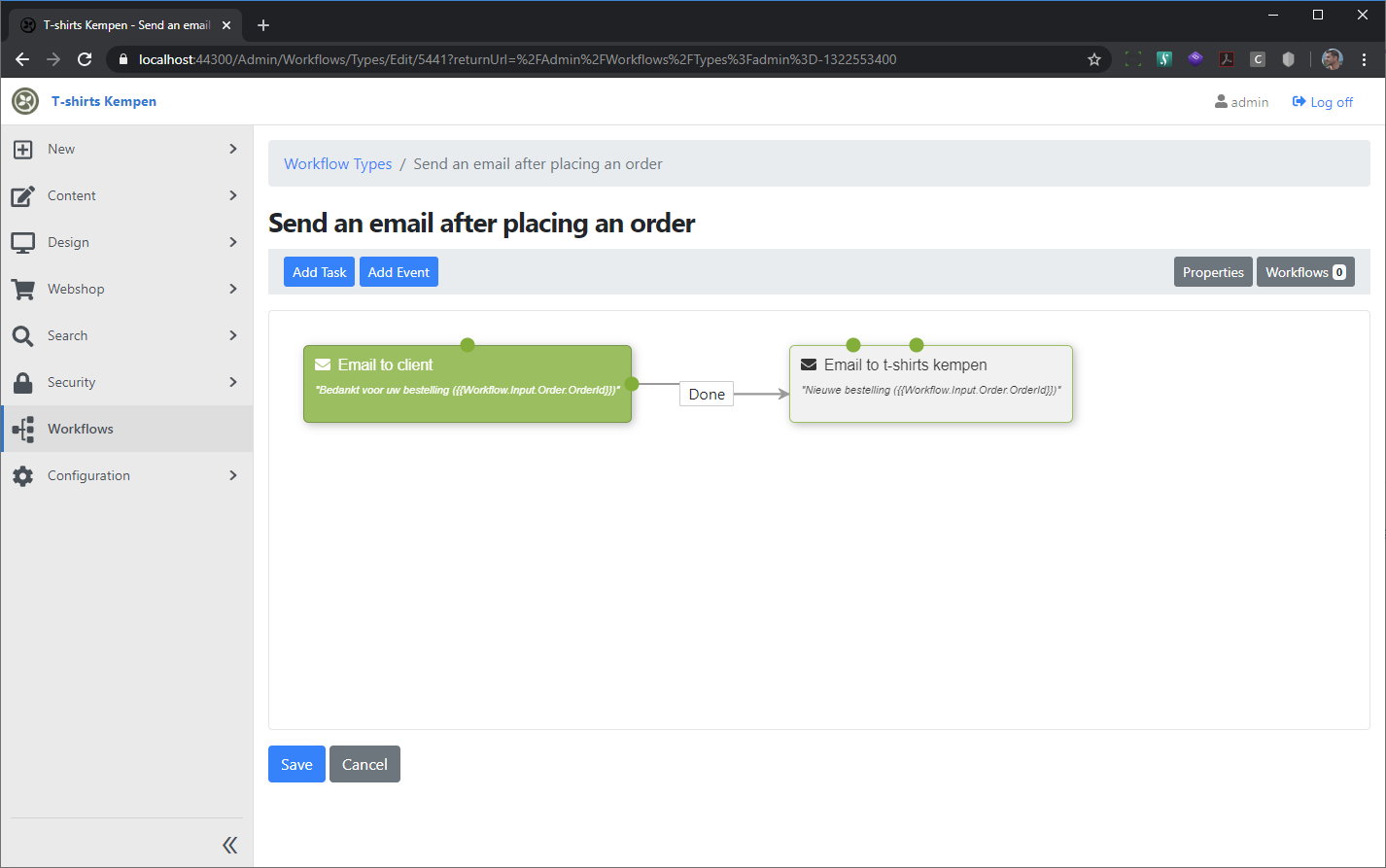 Exception when using 'Send Email' task twice in workflow · Issue #5986 ...