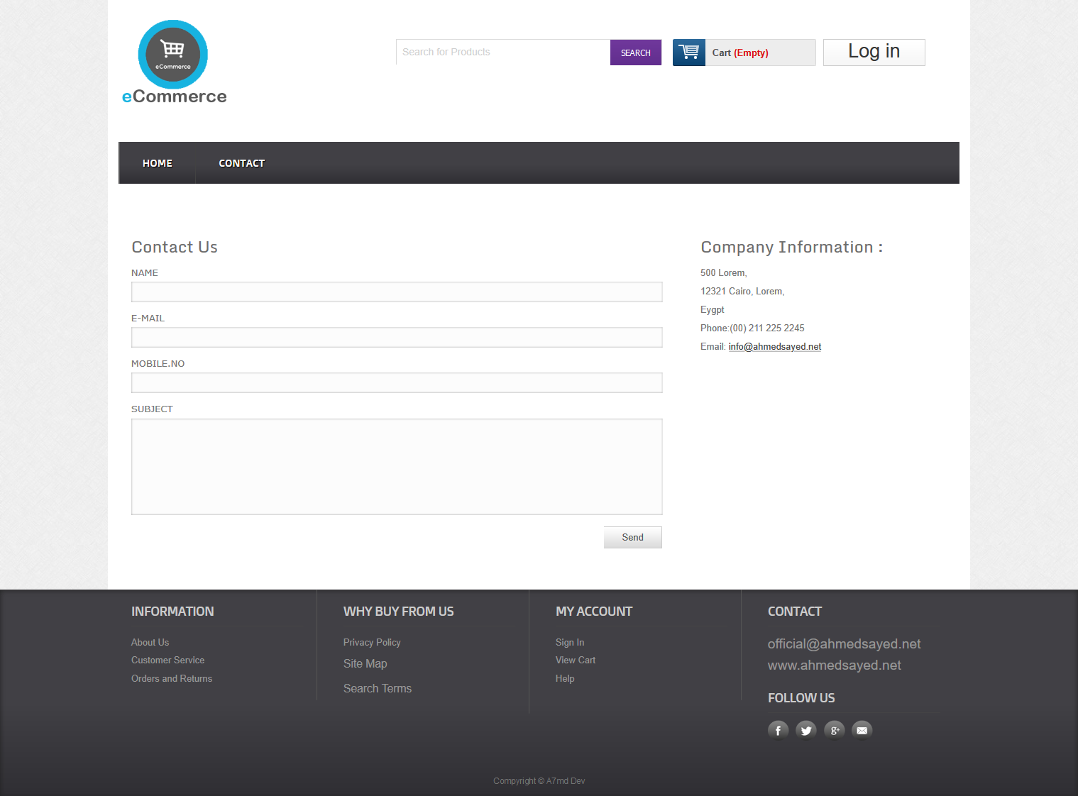 GitHub - AhmedSayedDev/ShopSite-PHP-OOP: Shop Site -> PHP OOP