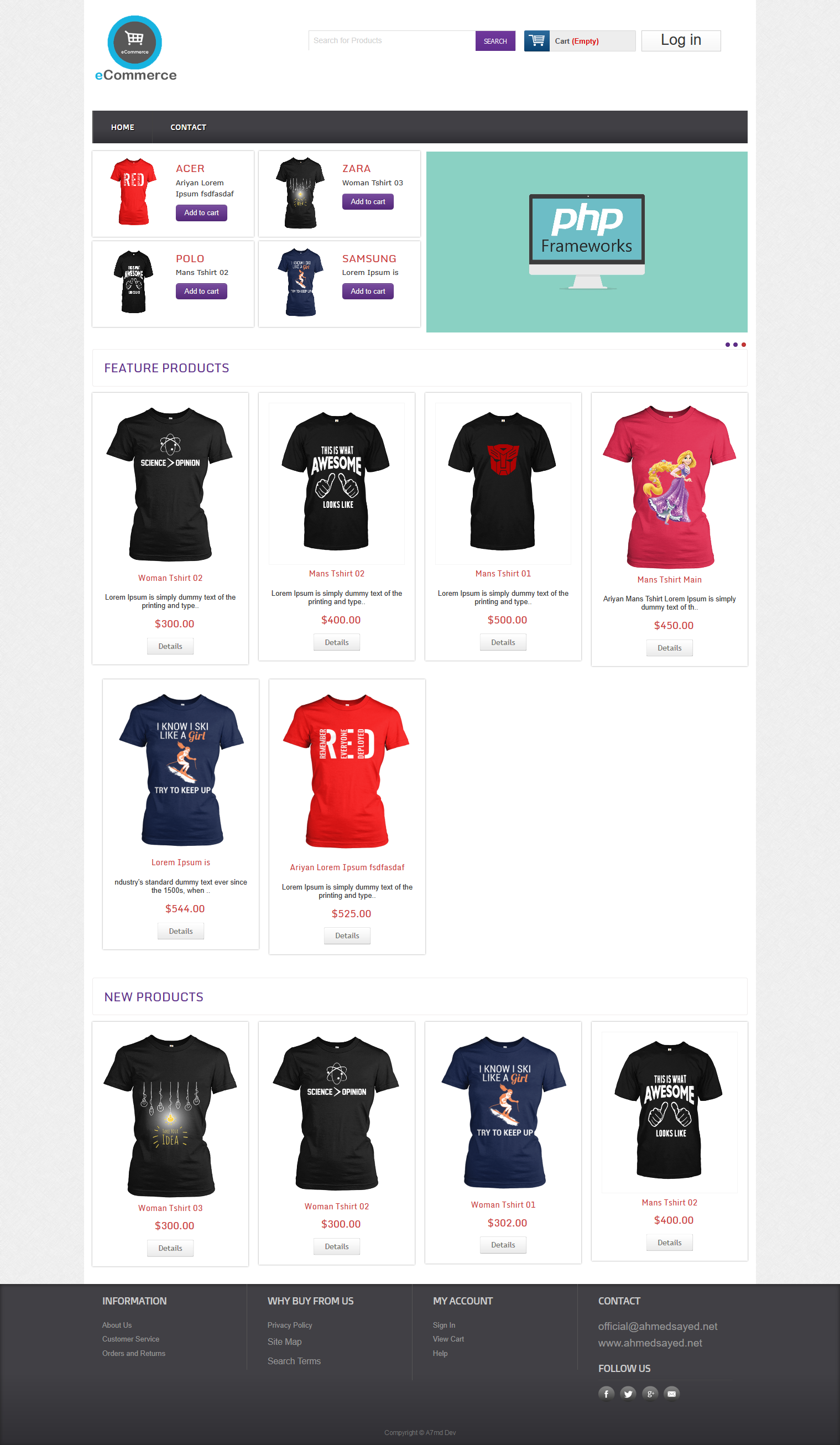 GitHub - AhmedSayedDev/ShopSite-PHP-OOP: Shop Site -> PHP OOP