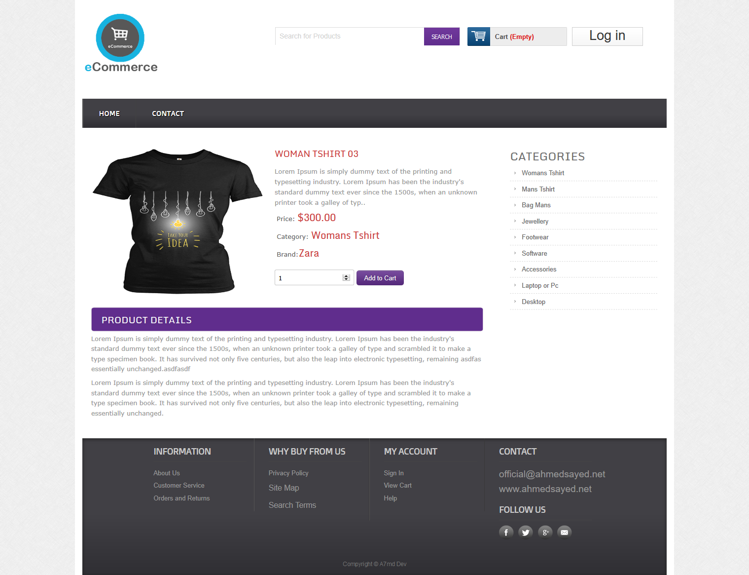 GitHub - AhmedSayedDev/ShopSite-PHP-OOP: Shop Site -> PHP OOP