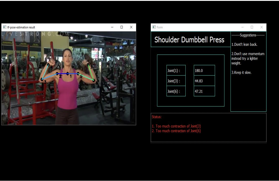 GitHub - prateek2103/DeepTrain: Using pose estimation as a trainer for ...