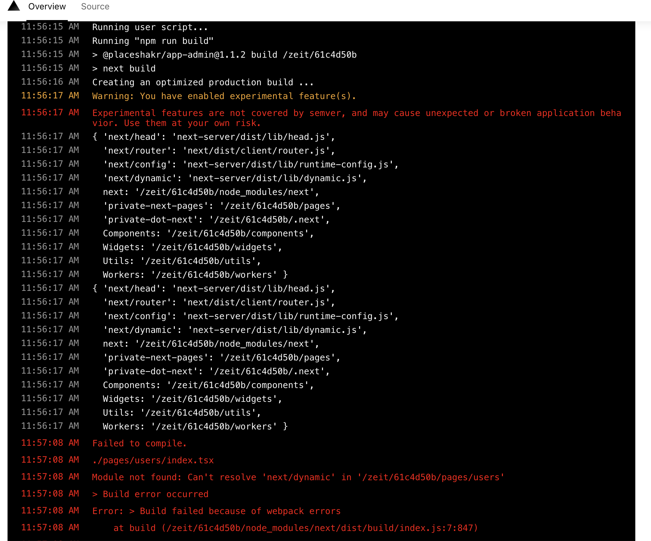 Can't resolve next/dynamic when deploy in now.sh? · Issue #9148 ...