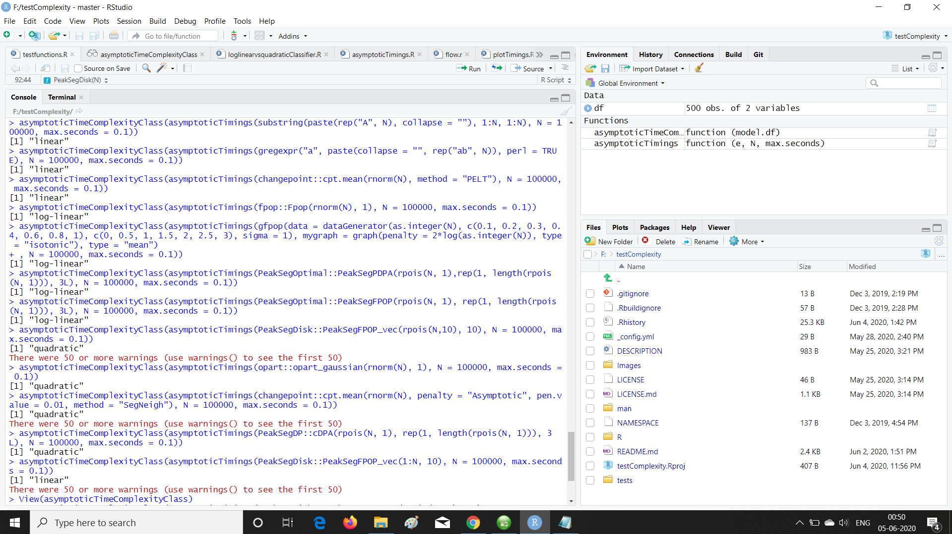 Creating test cases with functions of known complexity · Issue #2 ...