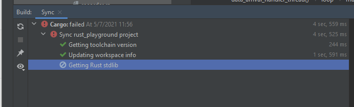 Broken org.rust.cargo.fetch.actual.stdlib.metadata since 1.52 · Issue ...