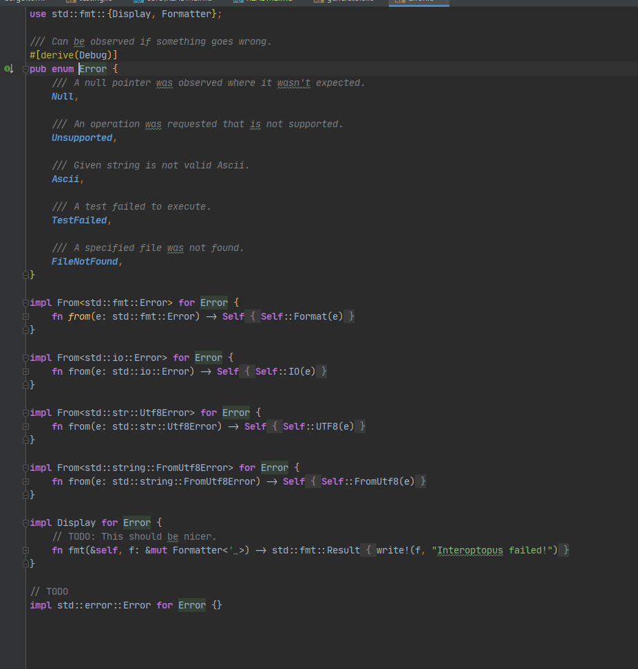 "Go to file" does not work for Rust code · Issue 8149 · intellij