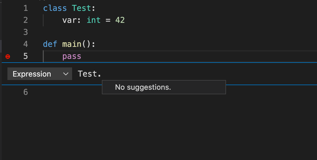 Improve suggestion completions for debug breakpoints · Issue #15160 ...