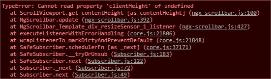 Console error · Issue #298 · MurhafSousli/ngx-scrollbar · GitHub