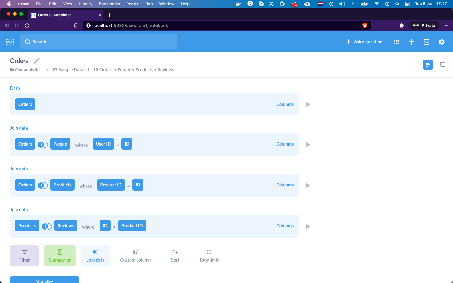 Dashboard category filter doesn't list all question's joined tables