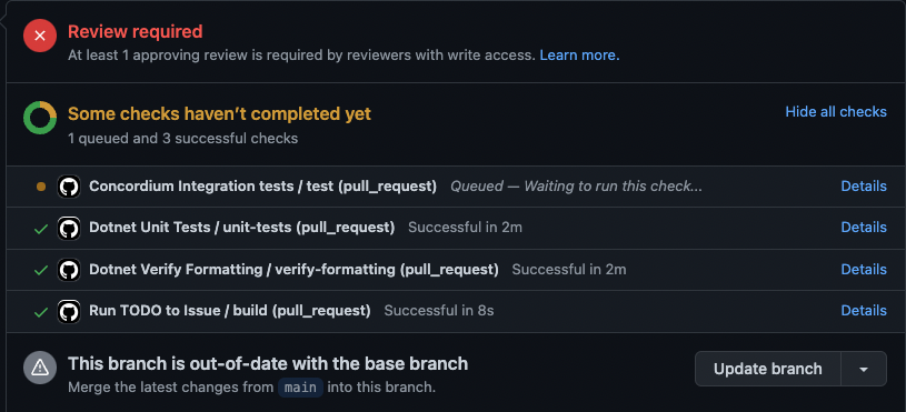 🐞 [BUG] - Github workflows/concordium-integration-tests fails · Issue ...