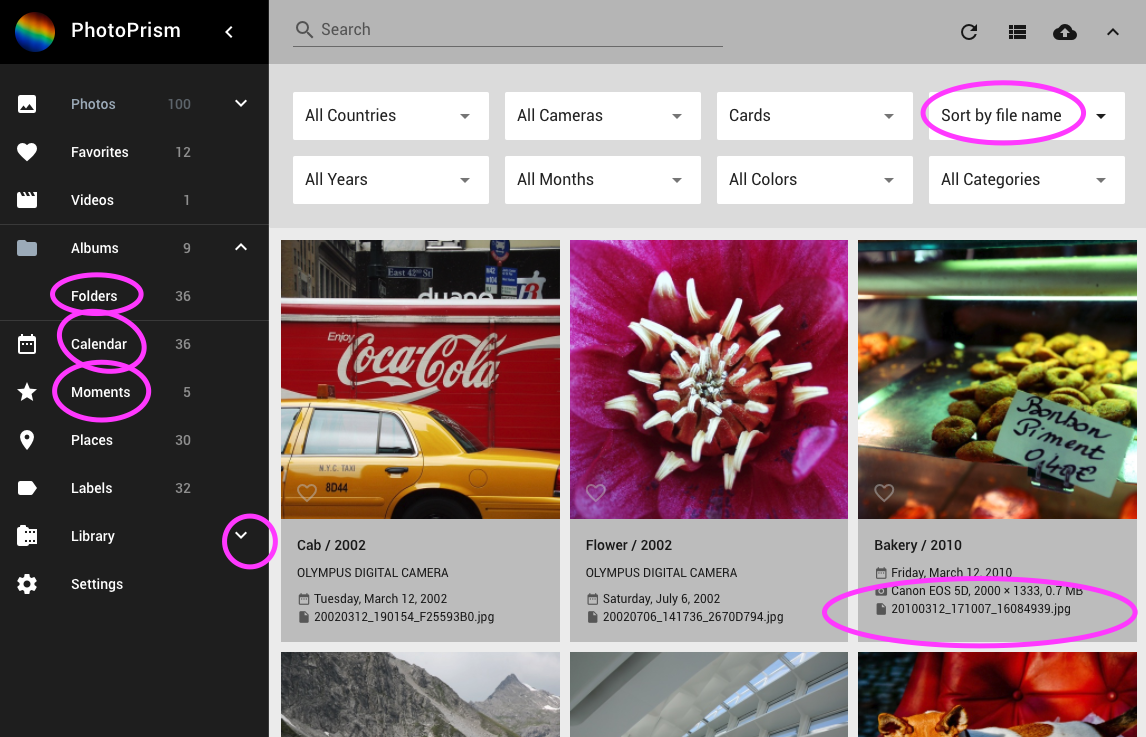 filtering photos by original album path with underscores · Issue 260