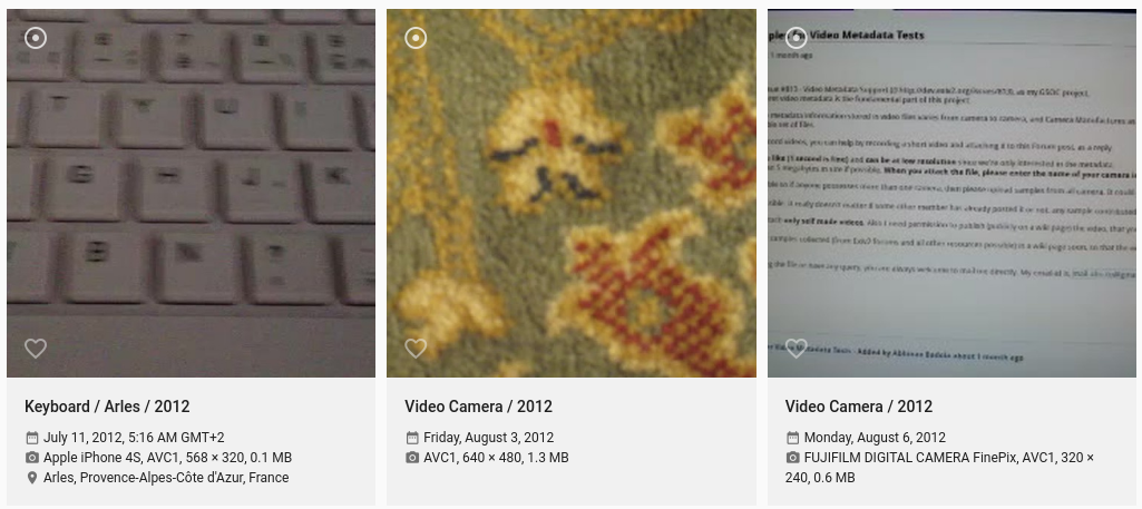 Filter for camera does not work for videos · Issue #506 · photoprism