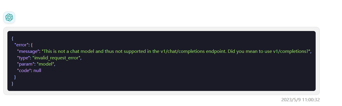 [Bug] 返回不支持 v1/chat/completions，建议使用v1/completions · Issue #1341 ...