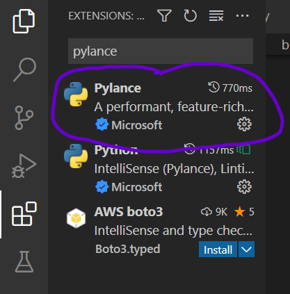 Can install Pylance normally in Gitpod ( a version of VS Code in the ...