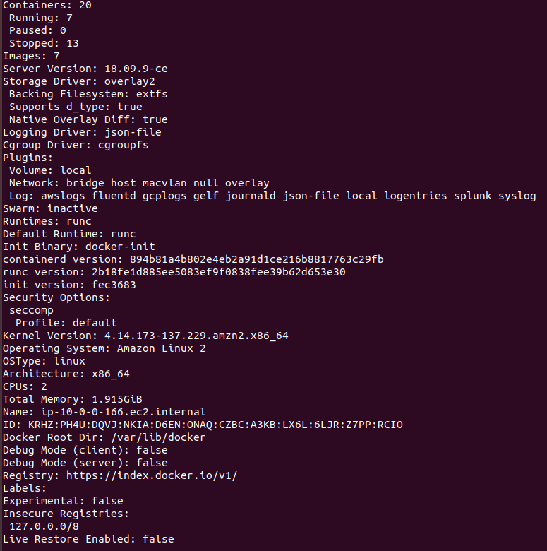 Container swap configuration not being applied · Issue #2434 · aws ...