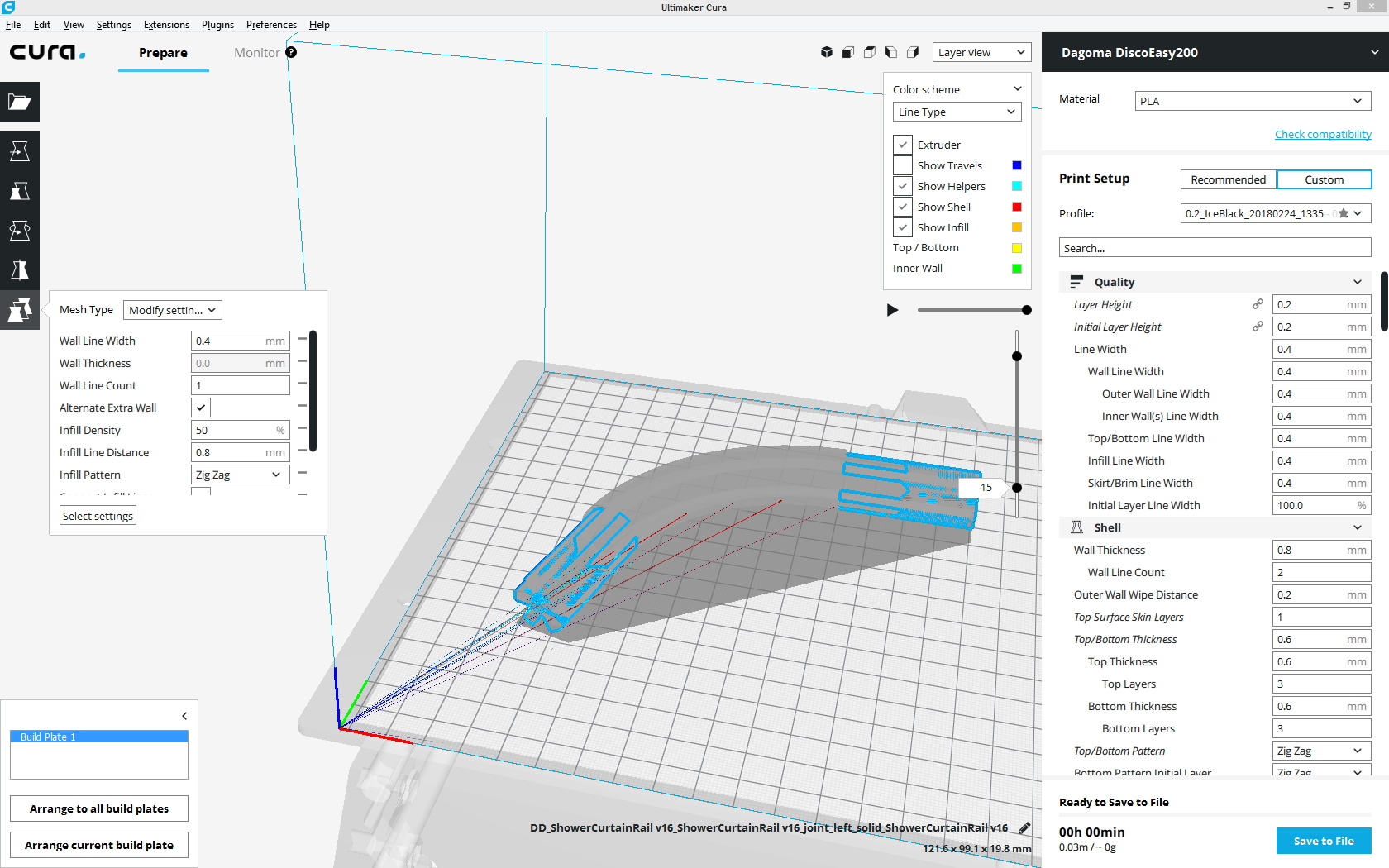 Individual mesh settings + adaptive layer heights = sad cura · Issue ...