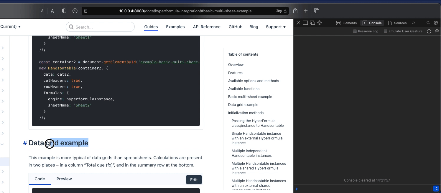 New docs: Search engine returns incorrect results and throws an error ...