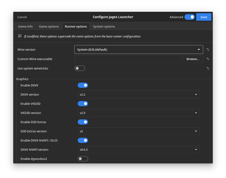 Wine version detected · Issue 27 · TormStorm/jagex