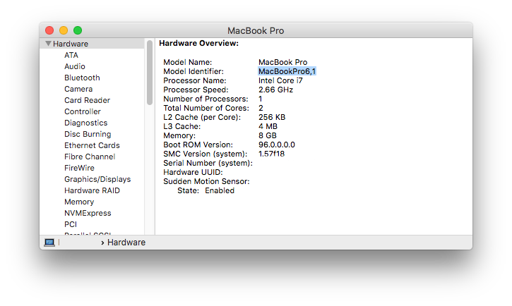 Hardware Overview