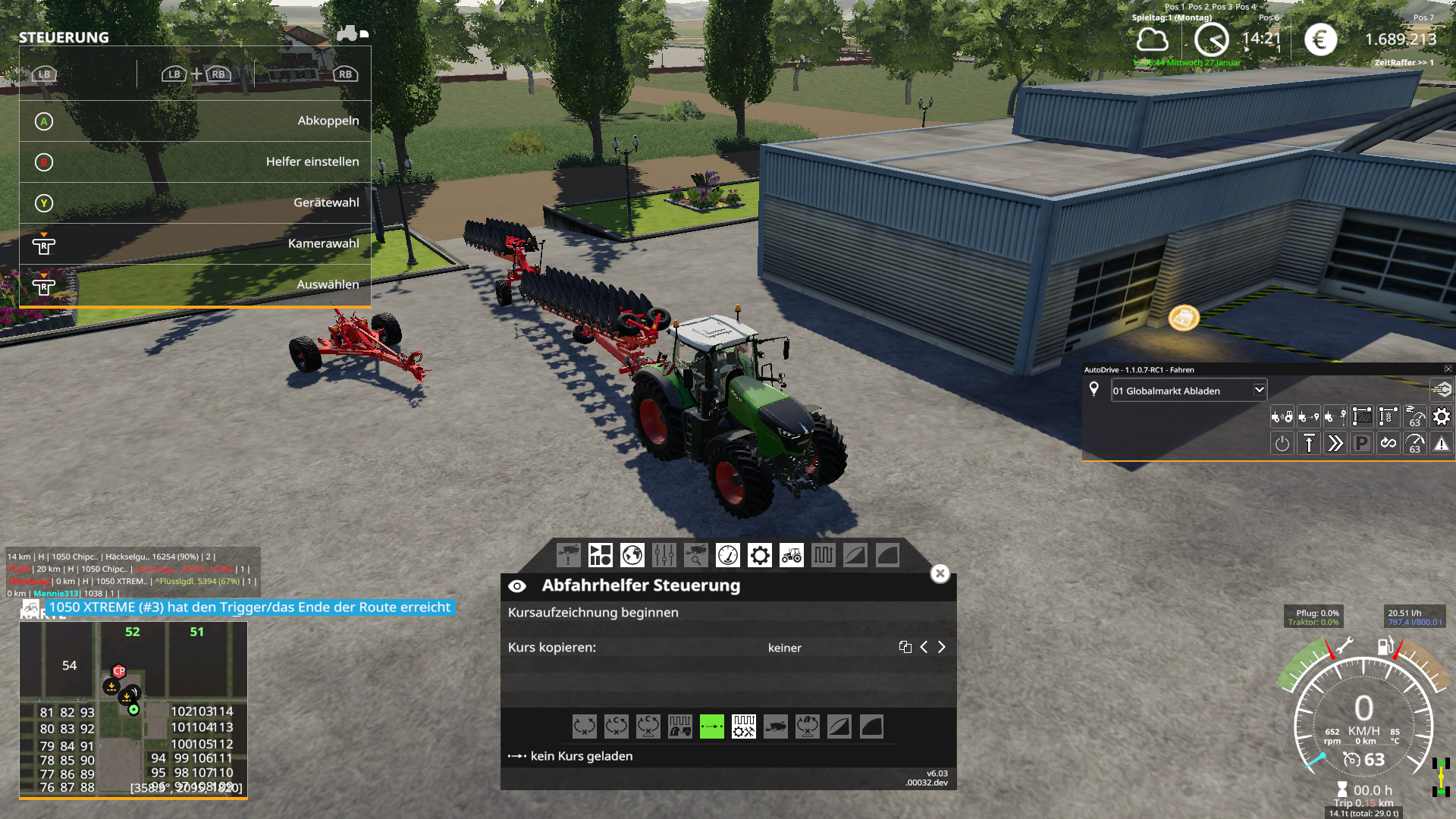 Grégoir-Besson SPSL9 Plow wrong working width · Issue #6738 ...