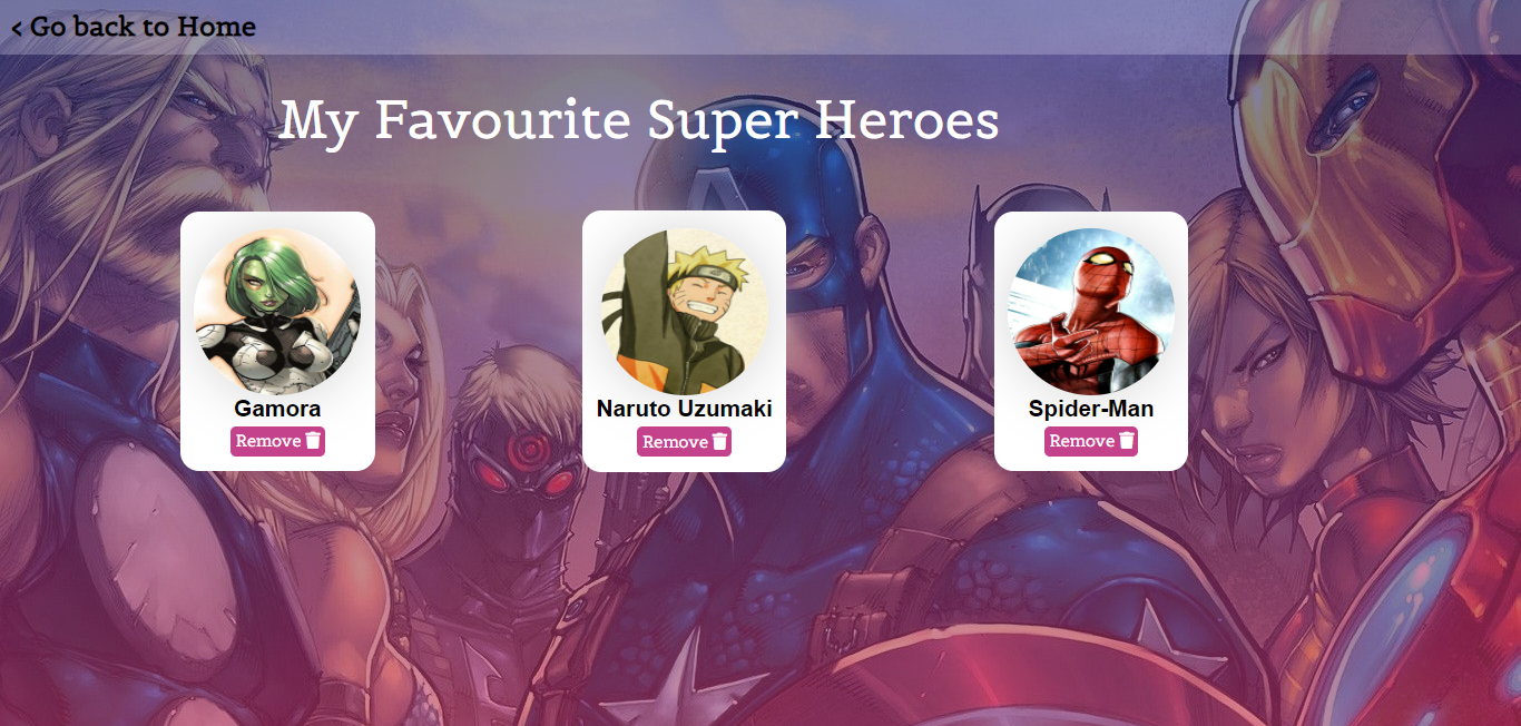 GitHub - Geethabommi/superhero-hunter: Search application for superheros