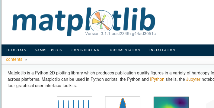 Screenshot_2019-10-23 Matplotlib Python plotting — Matplotlib 3 1 1 post2349+g44ad3051c documentation