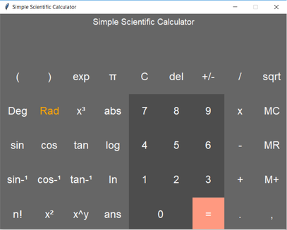 scientific calculator by philip stephens