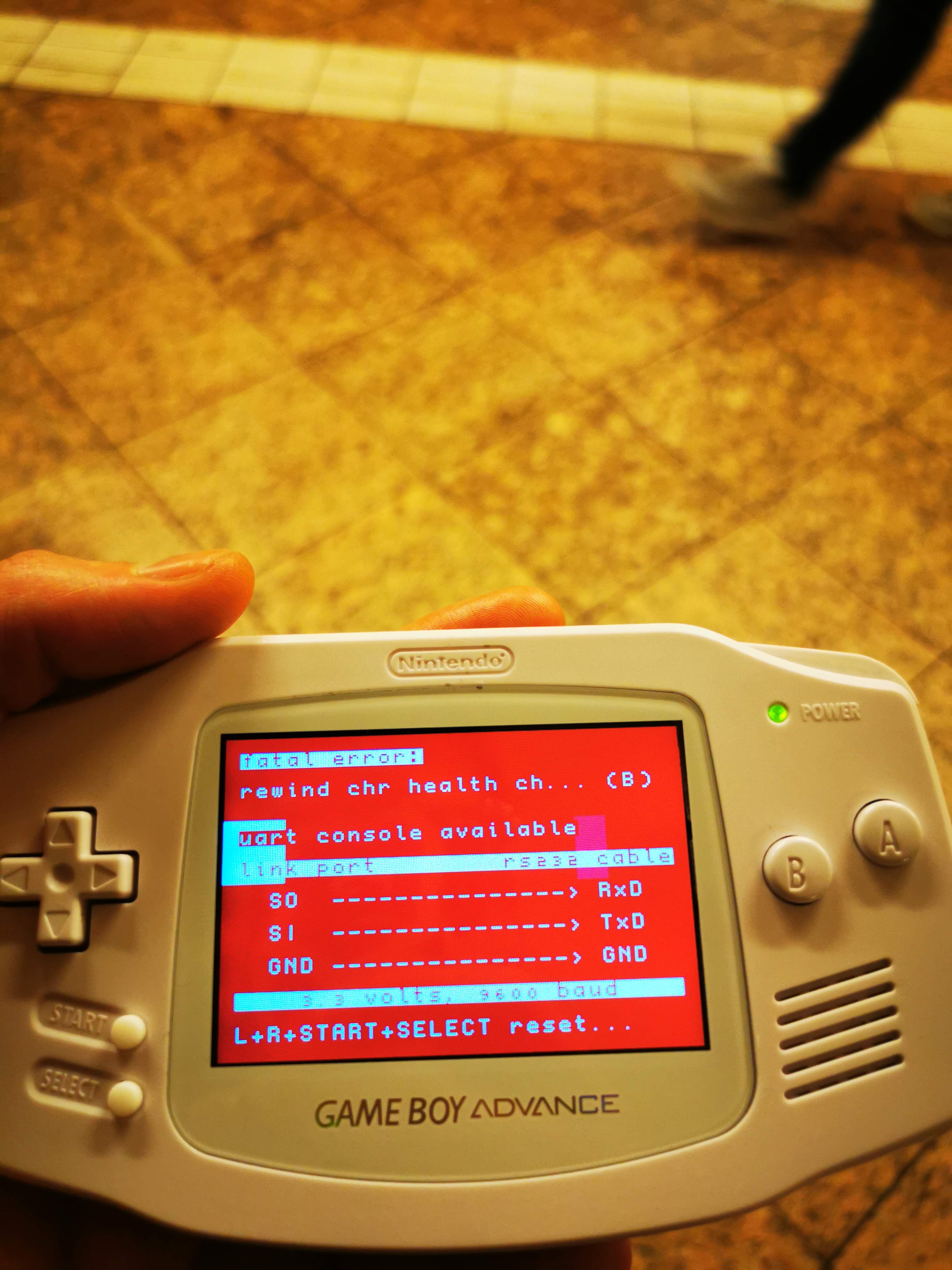 Fatal error makes sad