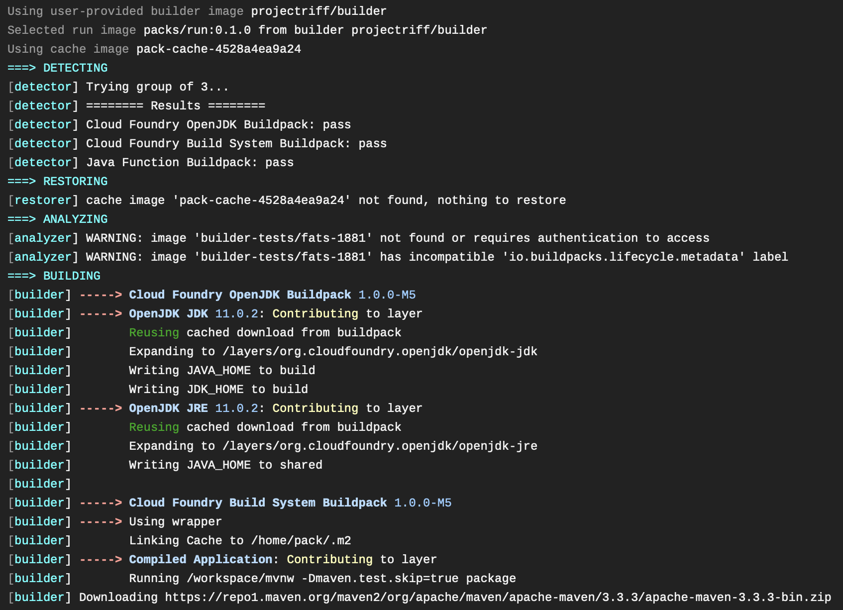Brackets around lifecycle phase are different colors · Issue #139 ...