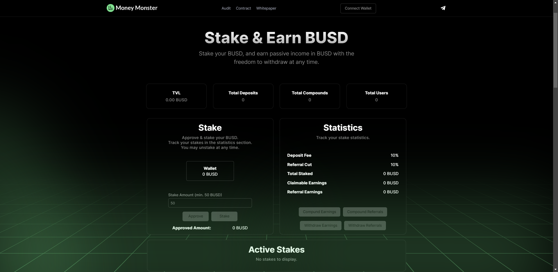 GitHub - Fredrik-Rafn/money-monster-dapp: Solidity Smart Contract ...