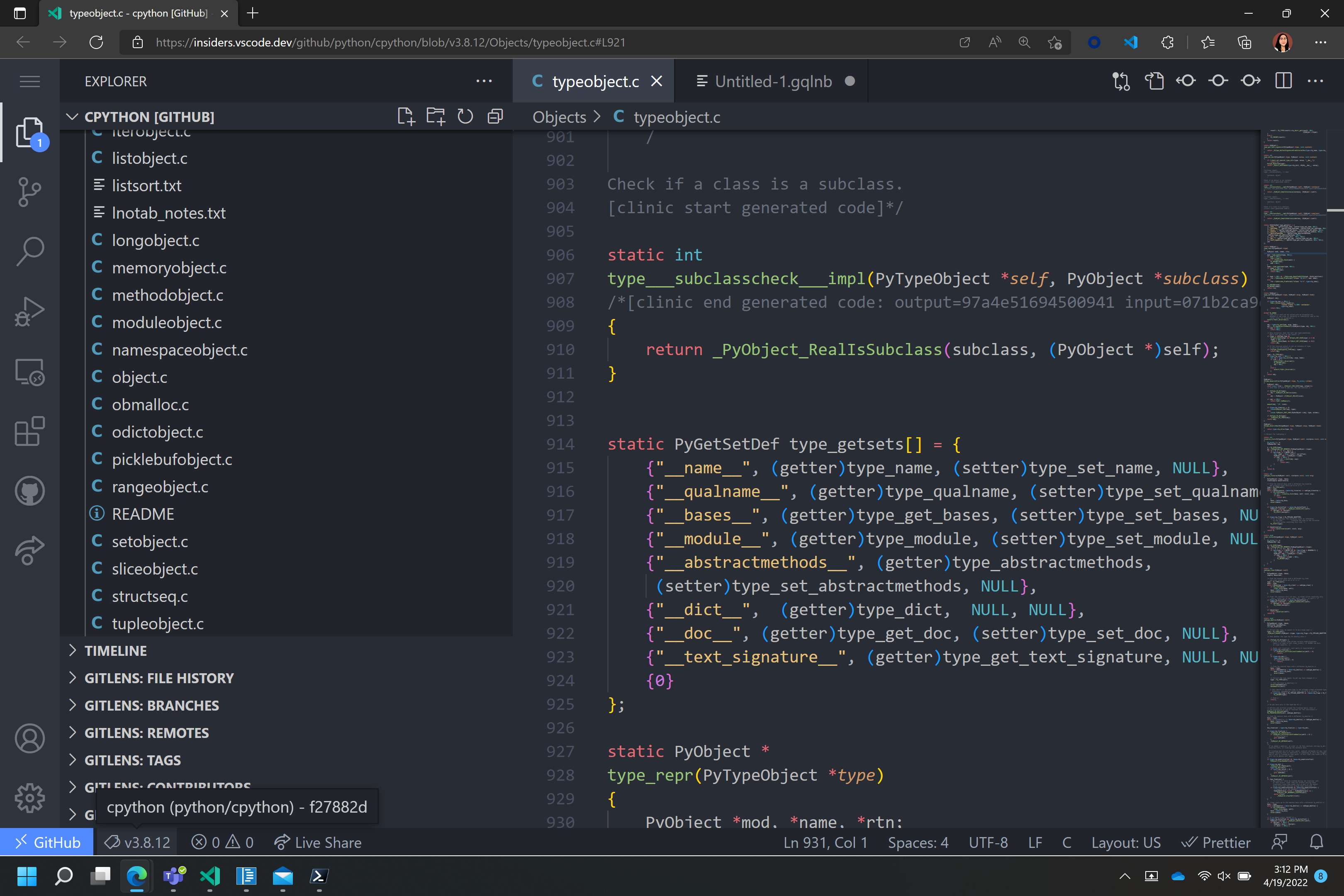 `Repository.state.metadata.HEAD.sha` is incorrect for tags, breaks