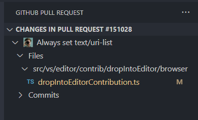 File decorations in PR treeview are not colorized in web · Issue #3585 ...
