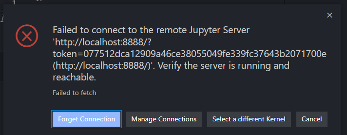 After jupyter remote server is shutdown, can no longer open the ...