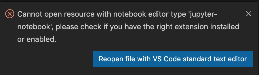 With native notebooks in insiders, extension doesn't activate when ...