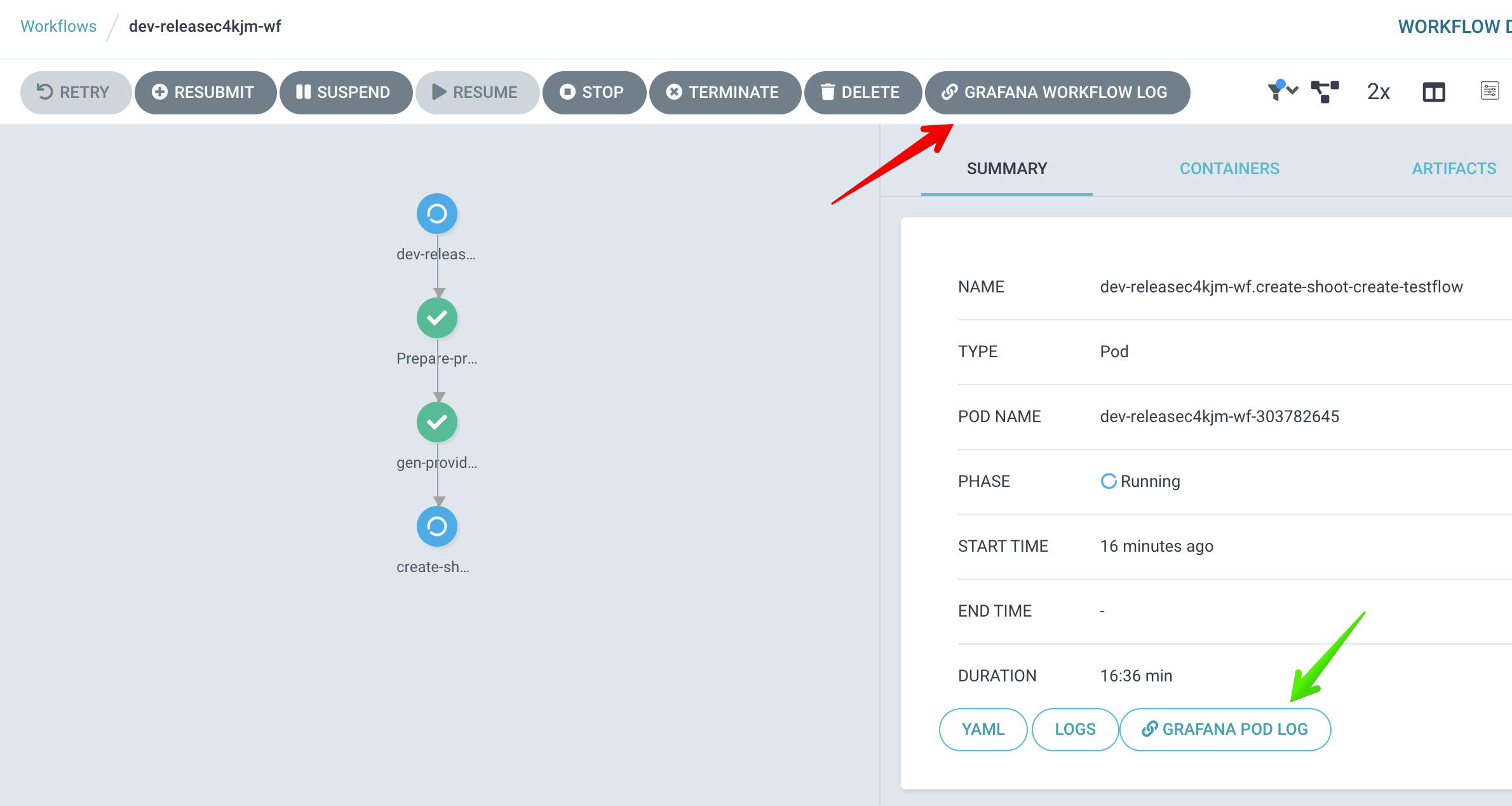 Allow to open workflow logs in new tab · Issue #2887 · argoproj/argo ...