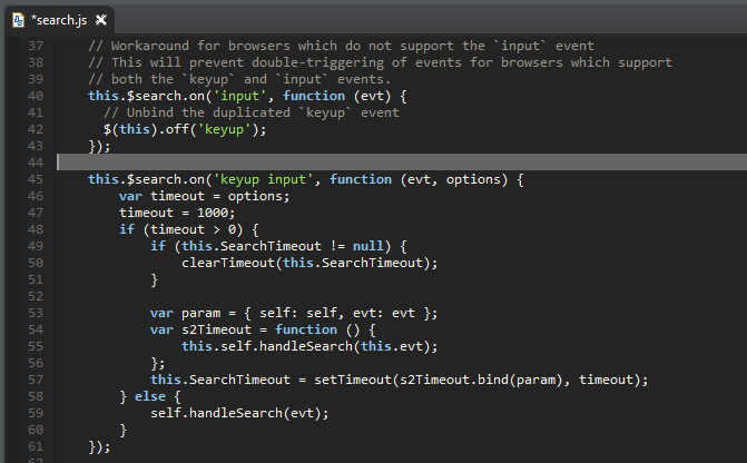 How to add Delay to keydown event ? · Issue #4914 · select2/select2 ...