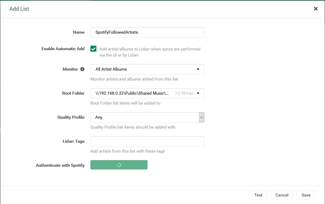 Spotify OAuth token not saved/handled · Issue #1168 · Lidarr/Lidarr ...