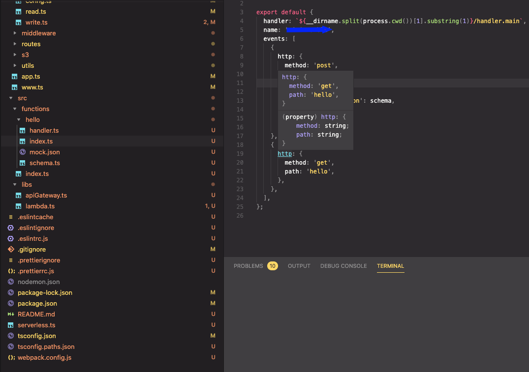 npm serverless command not found