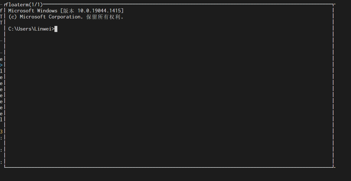 Vim 下面终端边缘字符有问题 · Issue #331 · voldikss/vim-floaterm · GitHub