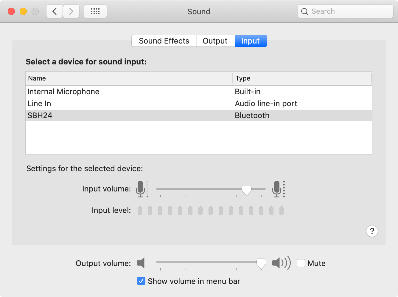 Audio Input is not working, device got disconnected when switching