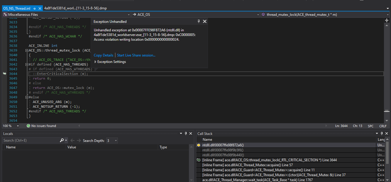 debug