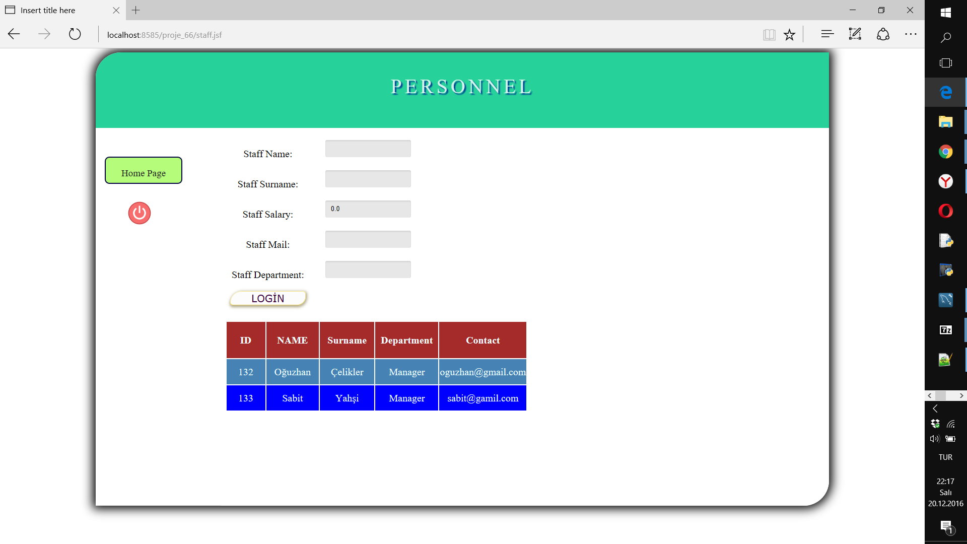 GitHub - OguzhanCelikler/Management_Project: Bu projede javanın JSF ve ...