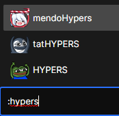 Twitch emote completion