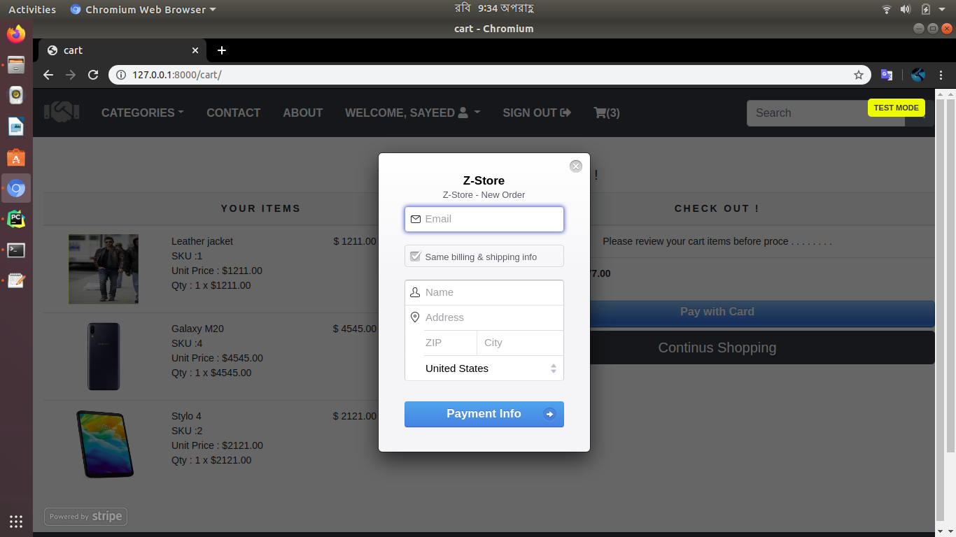 GitHub - Sayeed444/E-commearce: Django E-commerce web application · GitHub