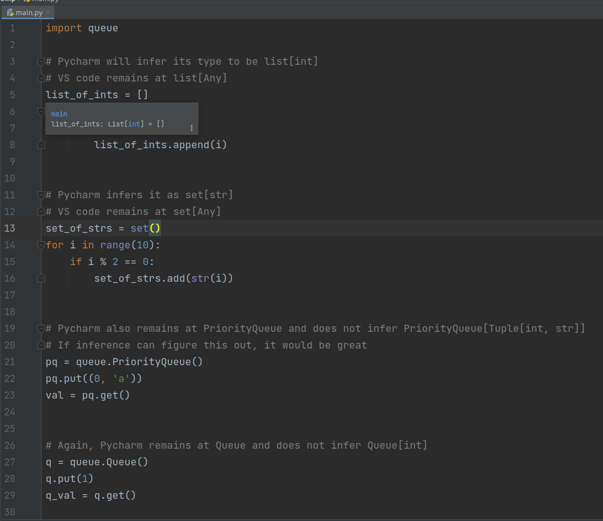 Rust style type inference on further usage of a variable · Issue #6710 ...