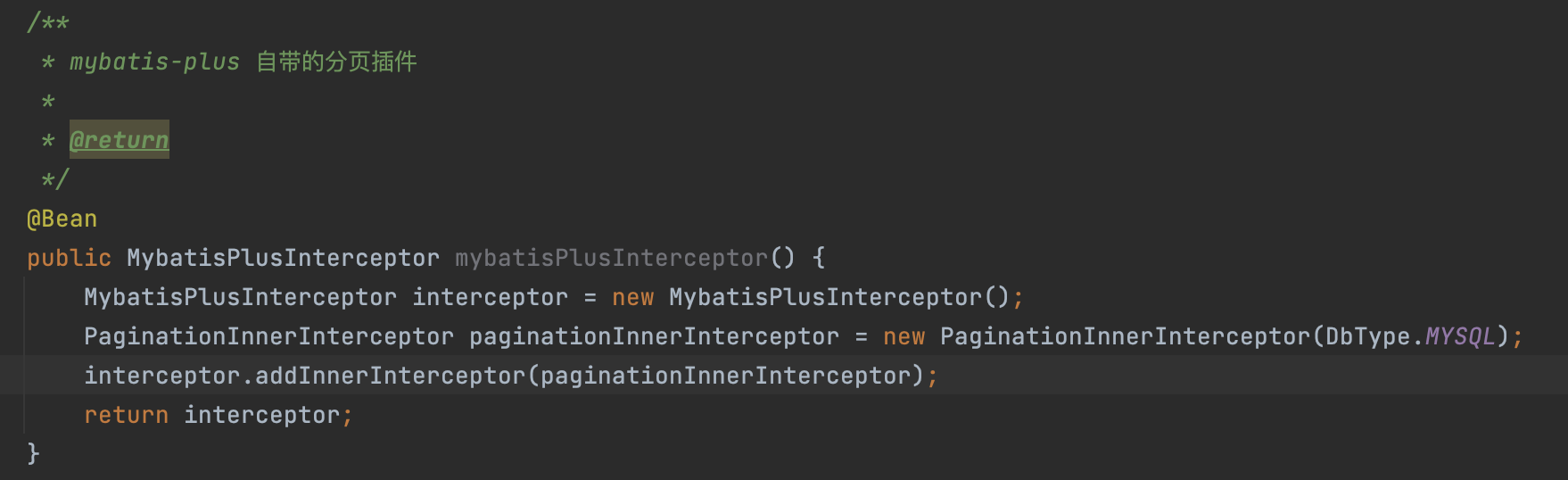 MybatisPlus 分页插件无效，一直返回所有的数据 · Issue #4975 · baomidou/mybatis-plus · GitHub