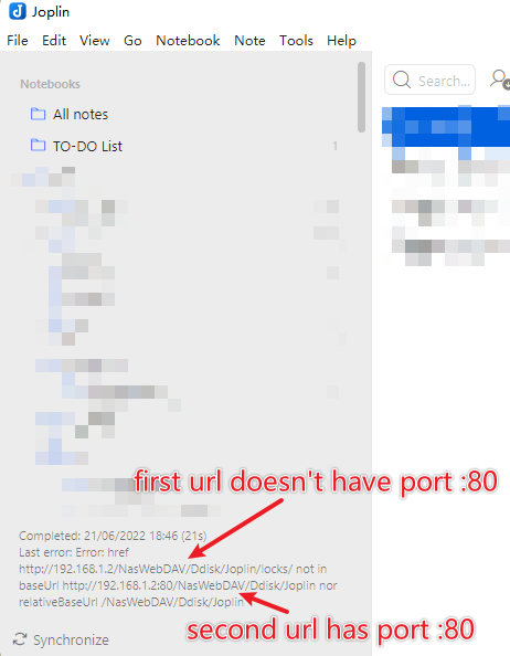 WebDAV sync Error: href · Issue #6604 · laurent22/joplin · GitHub