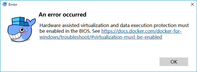 can not start docker for win · Issue #2184 · docker/for-win · GitHub