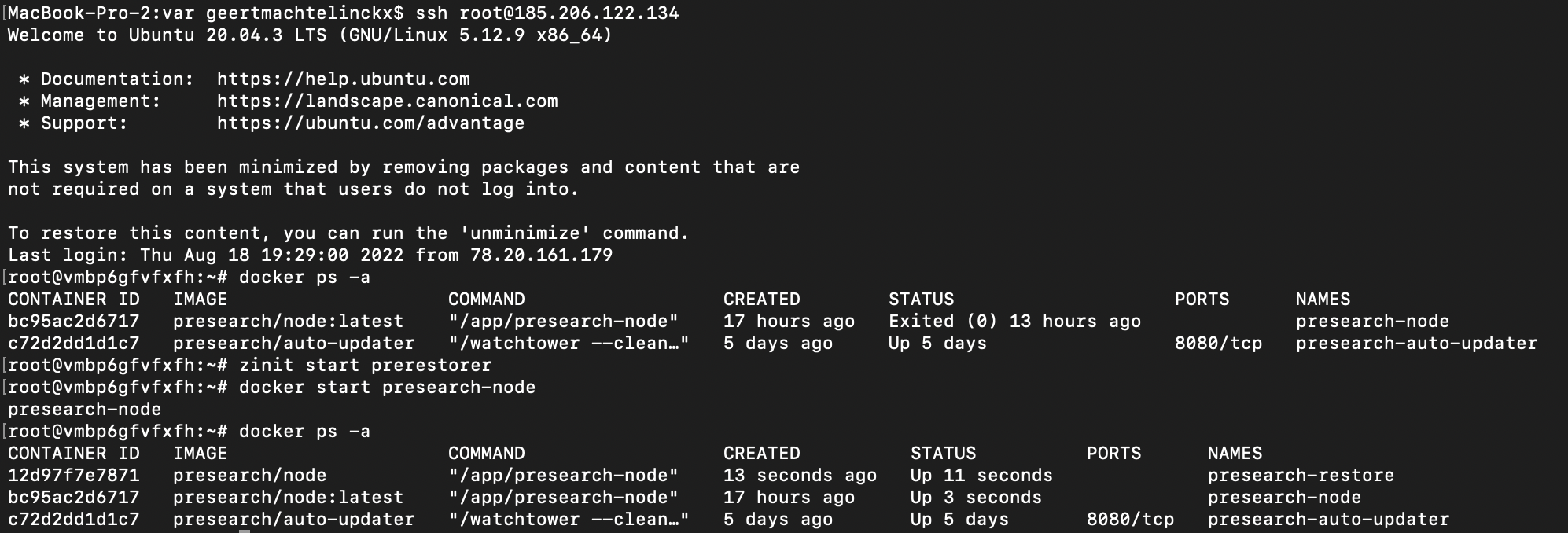 New Presearch release systematically brought nodes down · Issue #968 ...