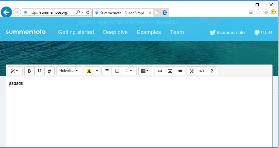 Cursor not moving in ie 11 · Issue #2392 · summernote/summernote · GitHub